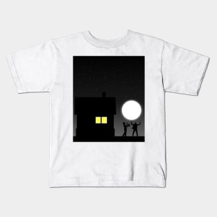 CELEBRATION IN MOONLIGHT Kids T-Shirt